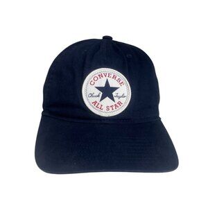 Converse Baseball Cap Hat Youth Size Blue Logo Patch Adjustable Strap